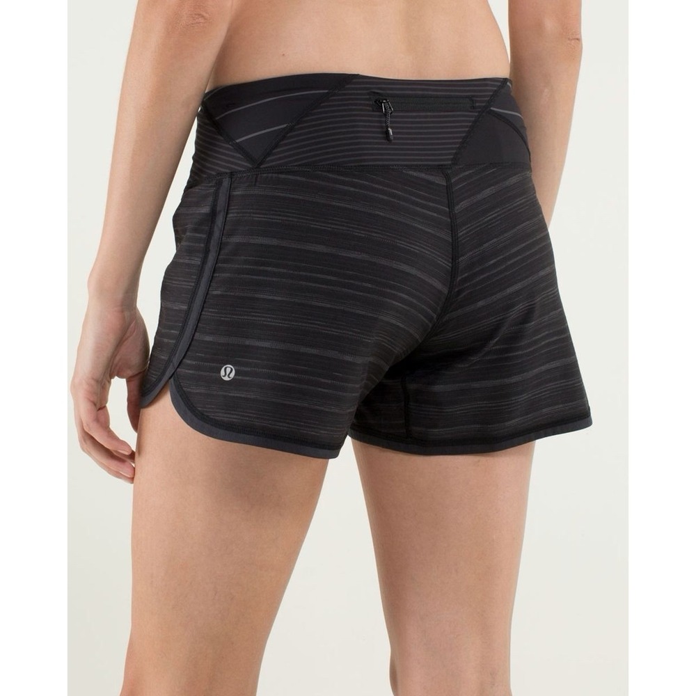 Lululemon Groovy Run Short 6 Wee Are From Space September Black Running Gym